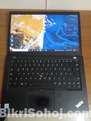Lenovo Thinkpad T470s, core i5 7th gen,  8GB RAM
